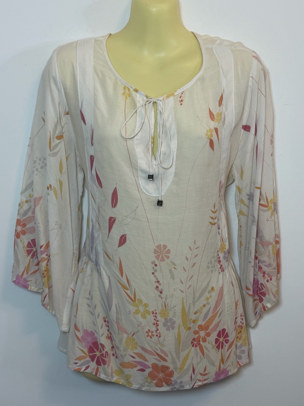 Dylan Floral Peasant Blouse
